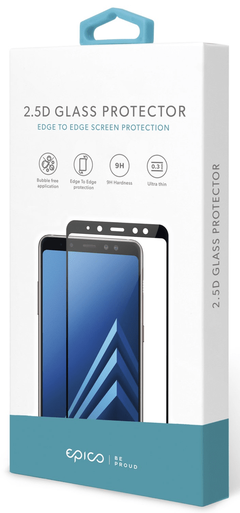 Levně EPICO 2,5D GLASS Samsung Galaxy A30s 44912151300001, černá