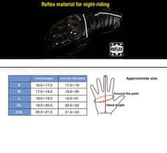 Hit-Air R3 motorkářské rukavice - Velikost rukavic : S 
