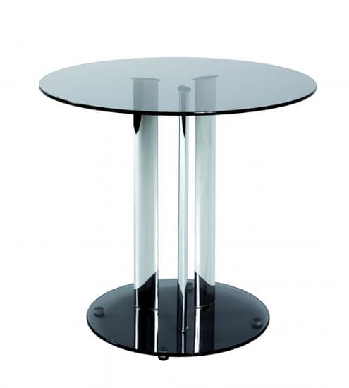 Mørtens Furniture Odkládací stolek Cigy, 57 cm, šedá