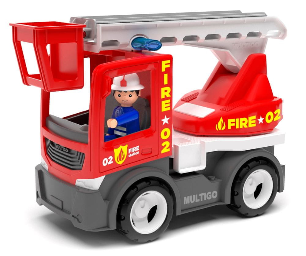 Levně Multigo FIRE Žebřík s řidičem