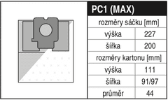 Jolly - MaT Elektra Sáčky do vysavače PC 1