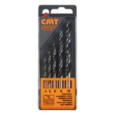CMT Sada vrtáků 5ks - D4-5-6-8-10, SP (C51700100)