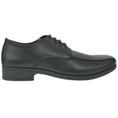 Greatstore Pánské business šněrovací boty černé vel. 40 PU kůže