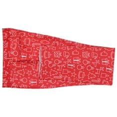 Greatstore 2dílný pánský vánoční oblek a kravata velikost 46 dárky červený