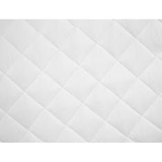 Greatstore Prošívaný chránič matrace bílý 90 x 200 cm lehký