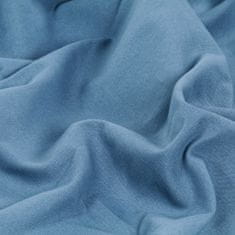 Greatstore Závěsy s kovovými kroužky 2 ks bavlna 140 x 225 cm modré