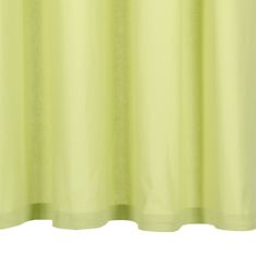 Greatstore Závěsy s kovovými kroužky 2 ks bavlna 140 x 175 cm zelené