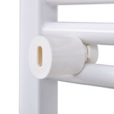 Greatstore Žebříkový radiátor na ručníky rovný ústřední topení 600 x 764 mm