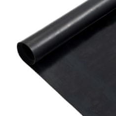 Vidaxl Protiskluzová rohož gumová 1,2 x 5 m 1 mm hladká