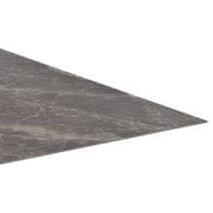 Petromila Samolepící podlahové desky z PVC 5,11 m² černý mramor