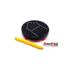 MagPad Magnetická kreslící tabulka Magpad Round cestovní - Černá