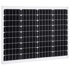 Greatstore Solární panel 50 W hliník a bezpečnostní sklo