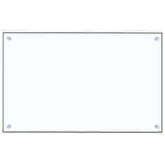 Greatstore Kuchyňský panel průhledný 80 x 50 cm tvrzené sklo