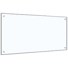 shumee VidaXL Kitchen Protect Panel, Transparent, 100x50 cm, Glass