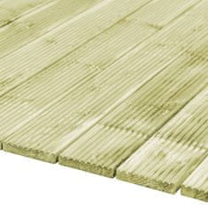 Vidaxl Podlahová prkna 32 ks 4,64 m² 1 m impregnované borové dřevo