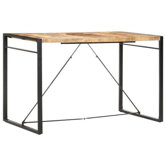 Greatstore Barový stůl 180 x 90 x 110 cm masivní mangovníkové dřevo