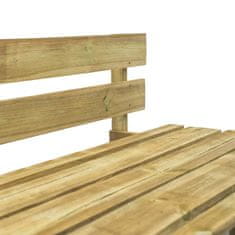 Greatstore Zahradní lavice z palet dřevo