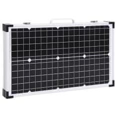Greatstore Skládací solární kufřík 60 W 12 V