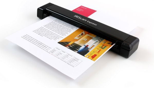 Přenosný a kompaktní skener Iriscan Express 4, rozpoznání textu, čte nahlas, překládá, skenuje, Windows, Mac