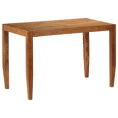 Greatstore Jídelní stůl z masivního akáciového dřeva 120x60x78 cm hnědý