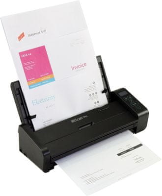 Profesionální průchodový skener Iriscan Pro 5, rychlé skenování, automatický podavač, vysoká kvalita, různé formáty, editovatelné, rozpoznávání znaků