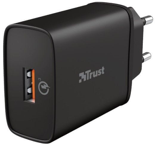 Trust QMAX USB-A Wall Charger QC3 18 W 23557