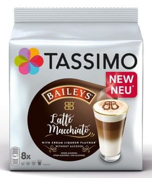 Levně Jacobs Tassimo Krönung Latte Macchiato Baileys 8 ks