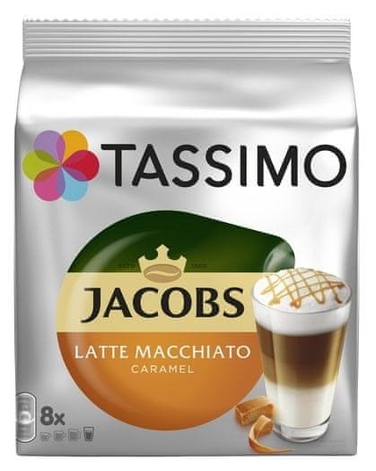 Levně Tassimo Krönung Latte Macchiato Caramel kapsle