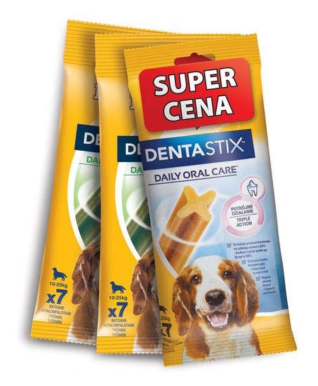 Pedigree Dentastix pro psy středních plemen více příchutí výhodné balení 540 g
