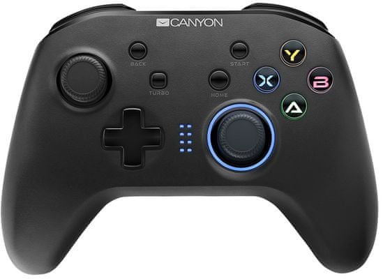 Gamepad Canyon 4 v 1 bezdrátový gamepad pro Play Station 3, Nintendo Switch, na počítač, mobilní zařízení s Androidem
