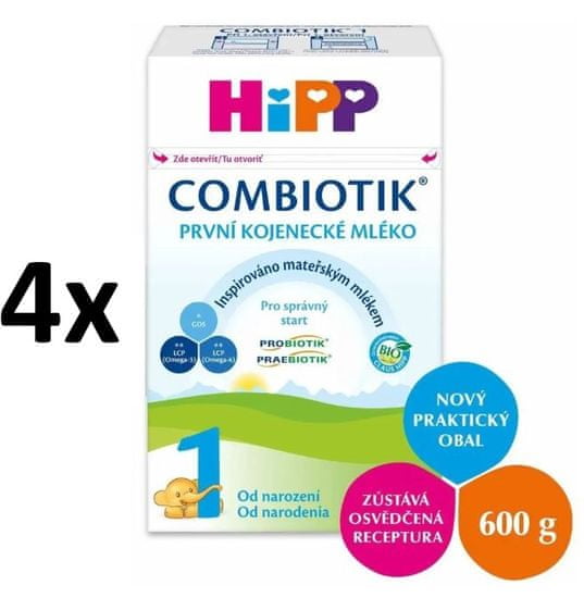 HiPP 1 BIO Combiotic - 4 x 600g