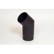 Morafis Koleno 45 st. 150*1,5 mm s čistícím otvorem - odkouření (kouřovod) pro tuhá paliva
