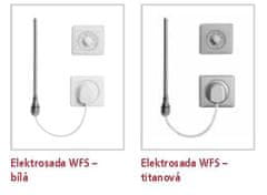 Kermi Elektrosada WFS, barva titan, 1500 Wattů - kabelová verze