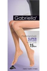 Gabriella Dámské podkolenky 504 super muscade + Ponožky Gatta Calzino Strech, vícebarevné, UNIVERZáLNí