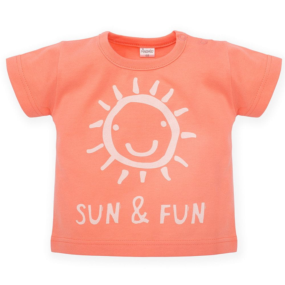 PINOKIO tričko Sun&FUN 68 oranžová