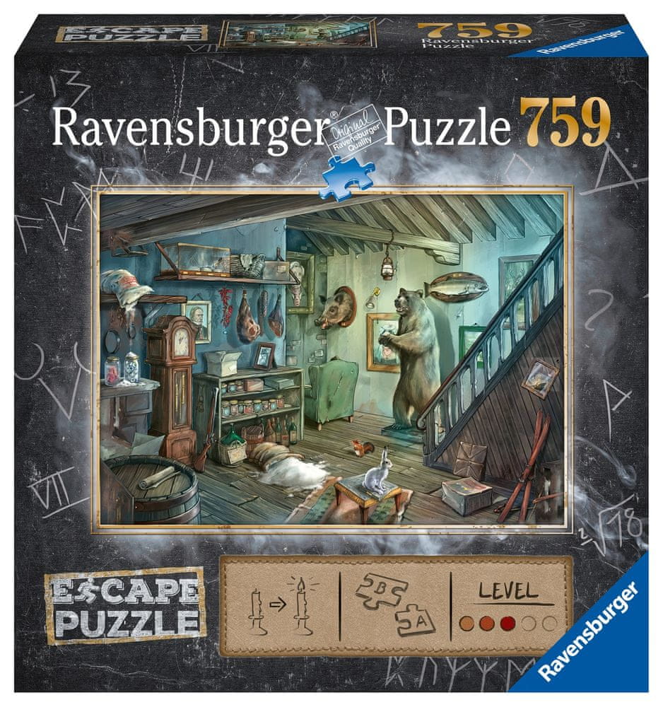 Levně Ravensburger Exit Puzzle: Zamčený sklep 759 dílků