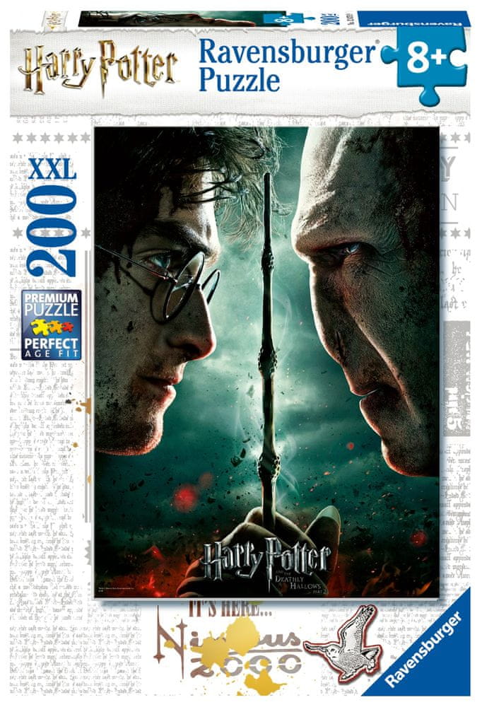 Ravensburger Puzzle 128709 Harry Potter 200 XXL dílků - rozbaleno