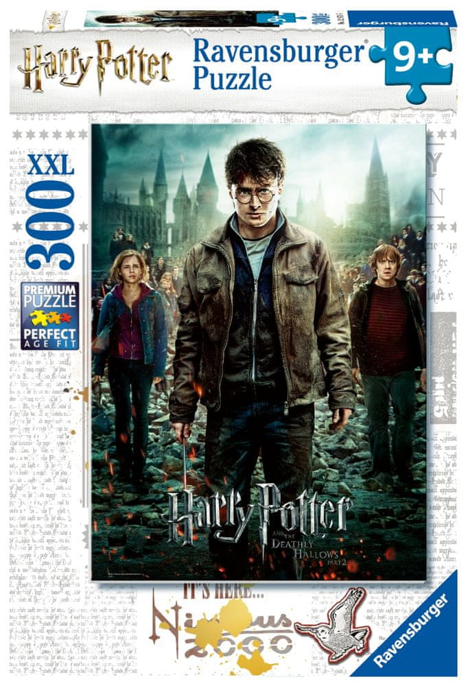 Ravensburger Puzzle 128716 Harry Potter spolu v boji 300 XXL dílků