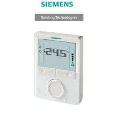 Siemens Prostorový termostat RDG100T - pro fan coil jednotky