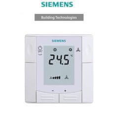 Siemens Prostorový termostat RDF600 - pro fan coil jednotky