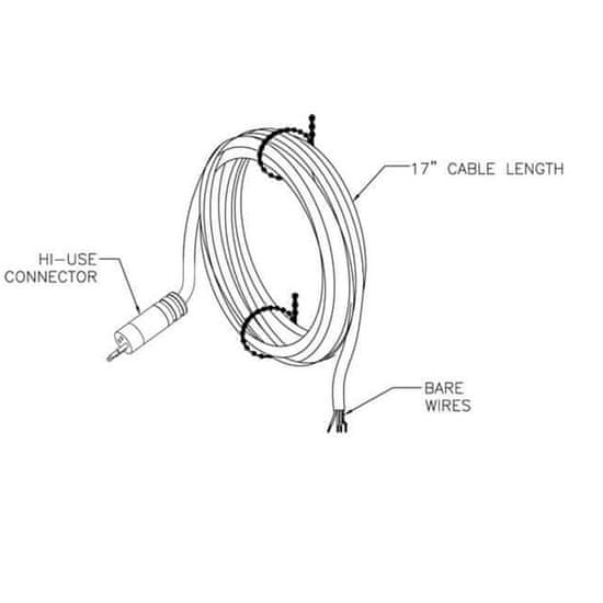 OTS Konektor Hi-Use s kabelem 43 cm