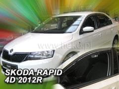 HEKO Ofuky oken Škoda Rapid 2012-2019 (přední)