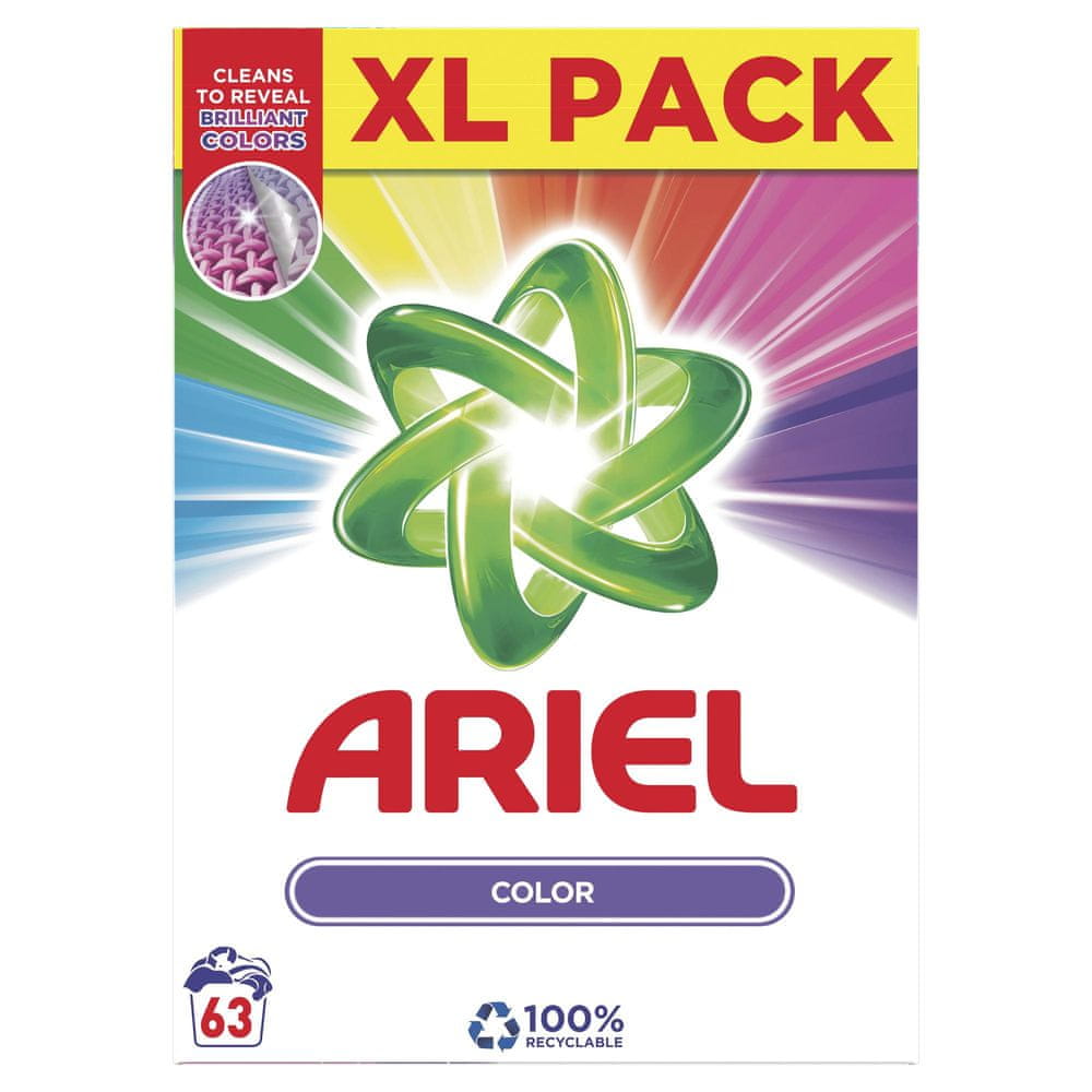 Ariel Color & Style Prací prášek 63 Pracích dávek