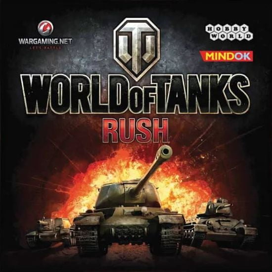 Mindok World of Tanks: Rush, karetní hra - rozbaleno
