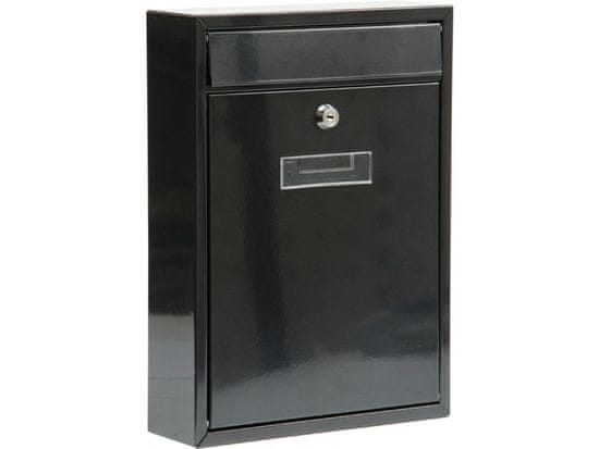 Vorel Poštovní schránka 360x260x80mm černá
