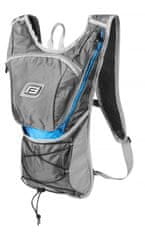 Force Cyklistický batoh TWIN - objem 14 litrů - šedo-modrý