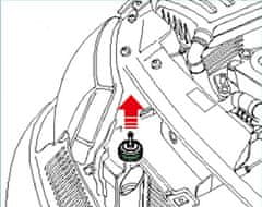 AHProfi Reverzní kladivo pro vyndání zátky chladiče - KF1602
