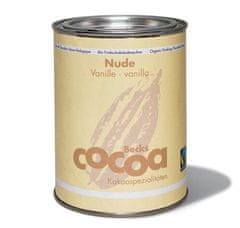 Becks Cocoa BIO rozpustná čokoláda "NUDE" s hořkou čokoládou a vanilkou, 250g