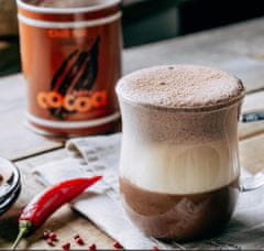 Becks Cocoa BIO rozpustná čokoláda "CHILL BILL" s jemně pikantním chilli, 250g