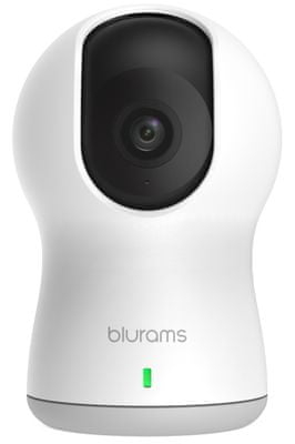 Bezpečnostná IP kamera Blurams Dome Pro, Full HD, širokouhlá, rotácia, vzdialené ovládanie, polohovateľná, zoom, detekcia tváre, detekcia pohybu, detekcia zvuku, nočné videnie, mikrofón, reproduktor, cloud